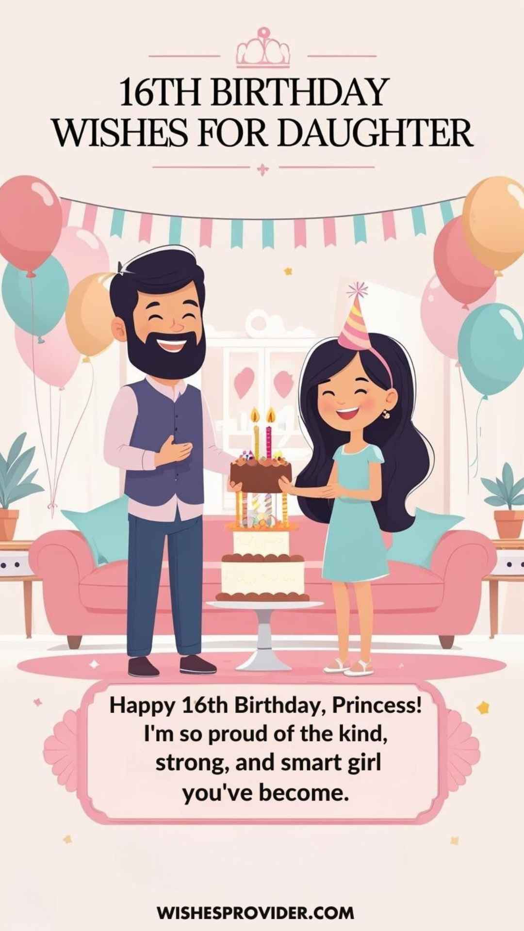 200+ Creative 16th Birthday Wishes Wishesprovider — free download