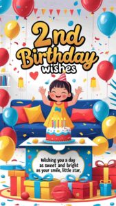 2nd birthday wishes