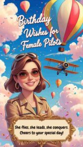 birthday wishes for female pilots