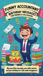 funny accountant birthday messages for friends and colleagues