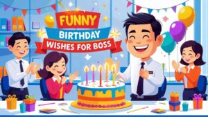 funny birthday wishes for boss