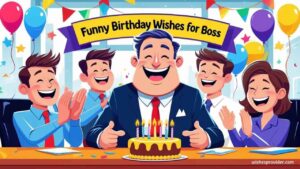 funny birthday wishes for boss