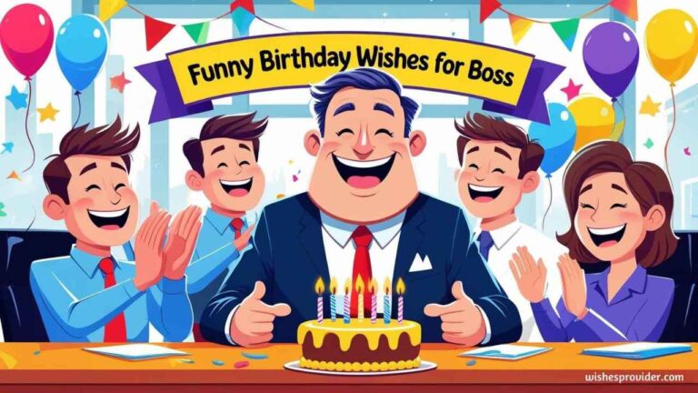funny birthday wishes for boss