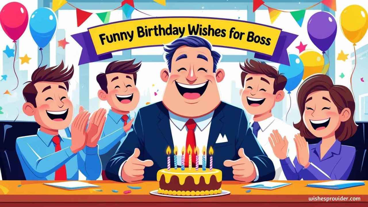 funny birthday wishes for boss