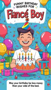 funny birthday wishes for fiance boy