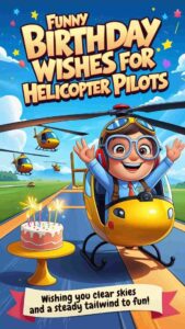 funny birthday wishes for helicopter pilots