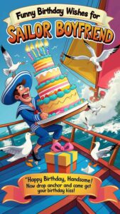 funny birthday wishes for sailor boyfriend