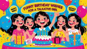 funny birthday wishes for talkative girl