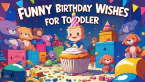funny birthday wishes for toddler