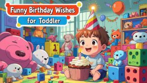 funny birthday wishes for toddler