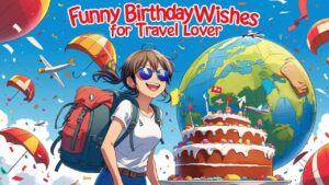 funny birthday wishes for travel lover
