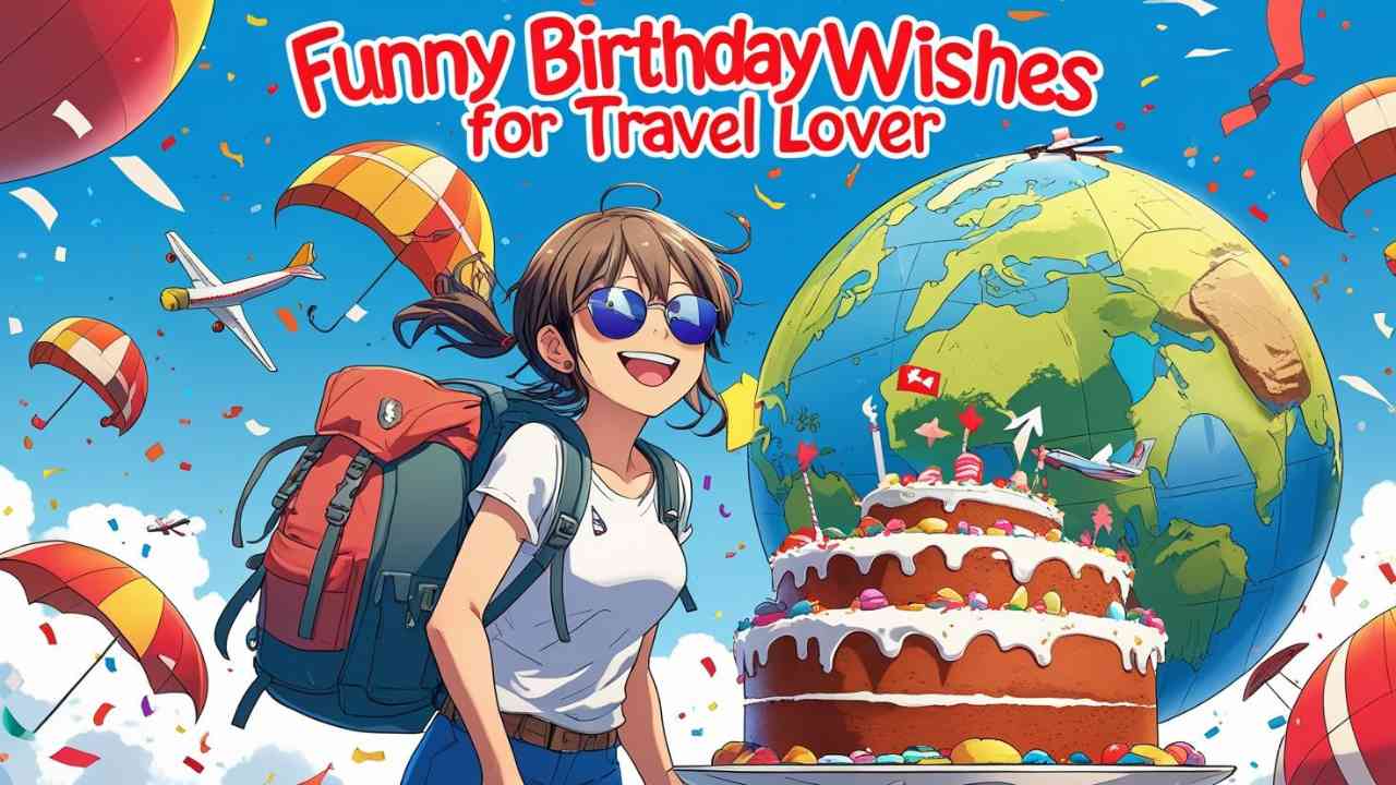 funny birthday wishes for travel lover