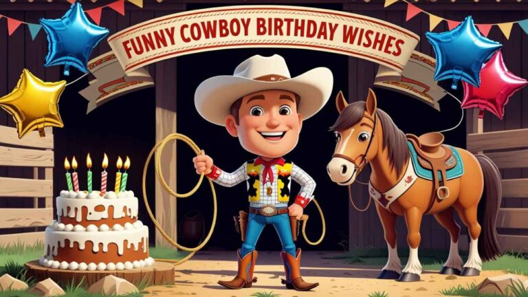 funny cowboy birthday wishes
