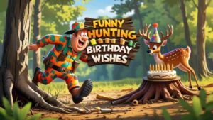 funny hunting birthday wishes
