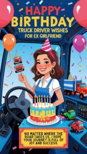 happy birthday truck driver wishes for ex girlfriend