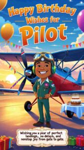 happy birthday wishes for pilot