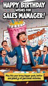 happy birthday wishes for sales manager