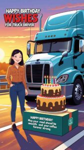 happy birthday wishes for truck driver