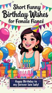 short funny birthday wishes for female fiance