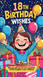 18th birthday wishes
