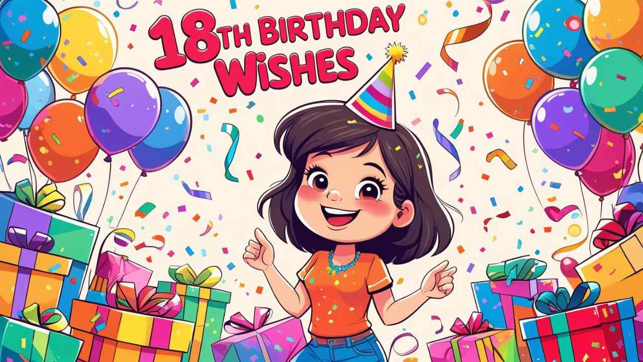 18th birthday wishes