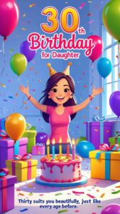 30th birthday wishes for daughter