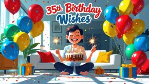 35th birthday wishes