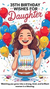 35th birthday wishes for daughter