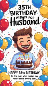 35th birthday wishes for husband