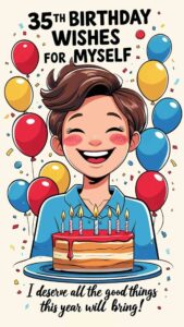 35th birthday wishes for myself