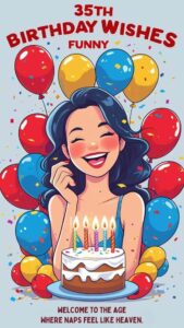 35th birthday wishes funny