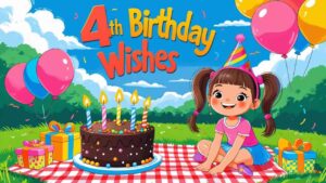 4th birthday wishes