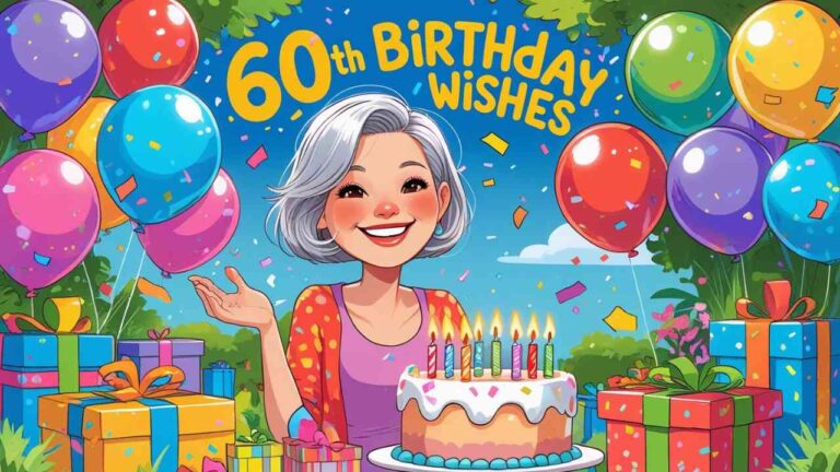 60th birthday wishes