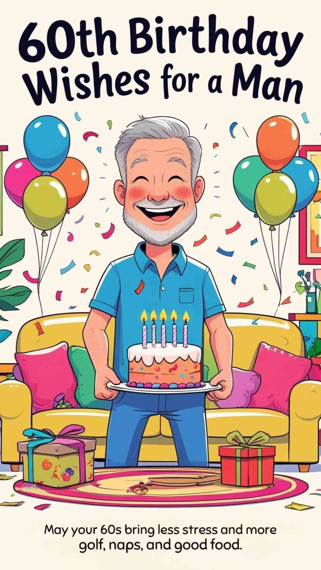 200+ Heartwarming & Funny 60th Birthday Wishes Wishesprovider — free download