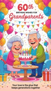 60th birthday wishes for grandparents