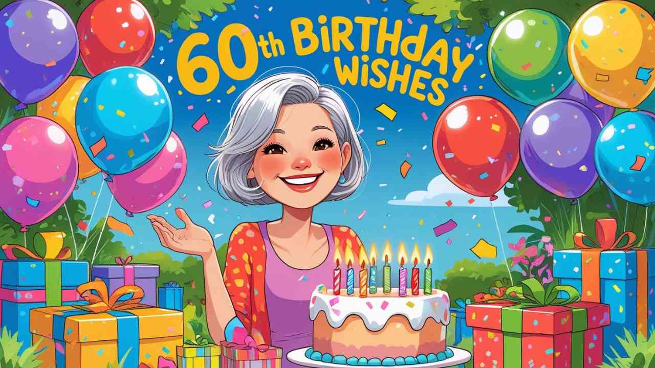 60th birthday wishes