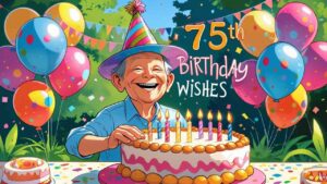 75th birthday wishes
