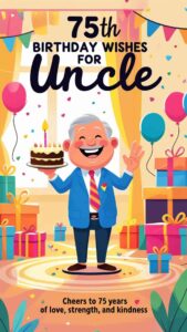 75th birthday wishes for uncle
