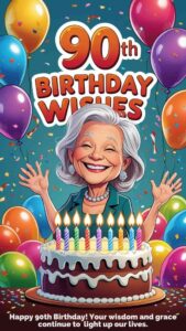 90th birthday wishes