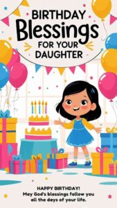 birthday blessings for your daughter