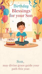 birthday blessings for your son