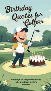 birthday quotes for golfers