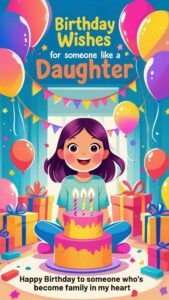 birthday wishes for someone like a daughter
