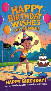 happy birthday wishes for runners