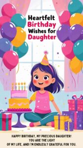 heartfelt birthday wishes for daughter