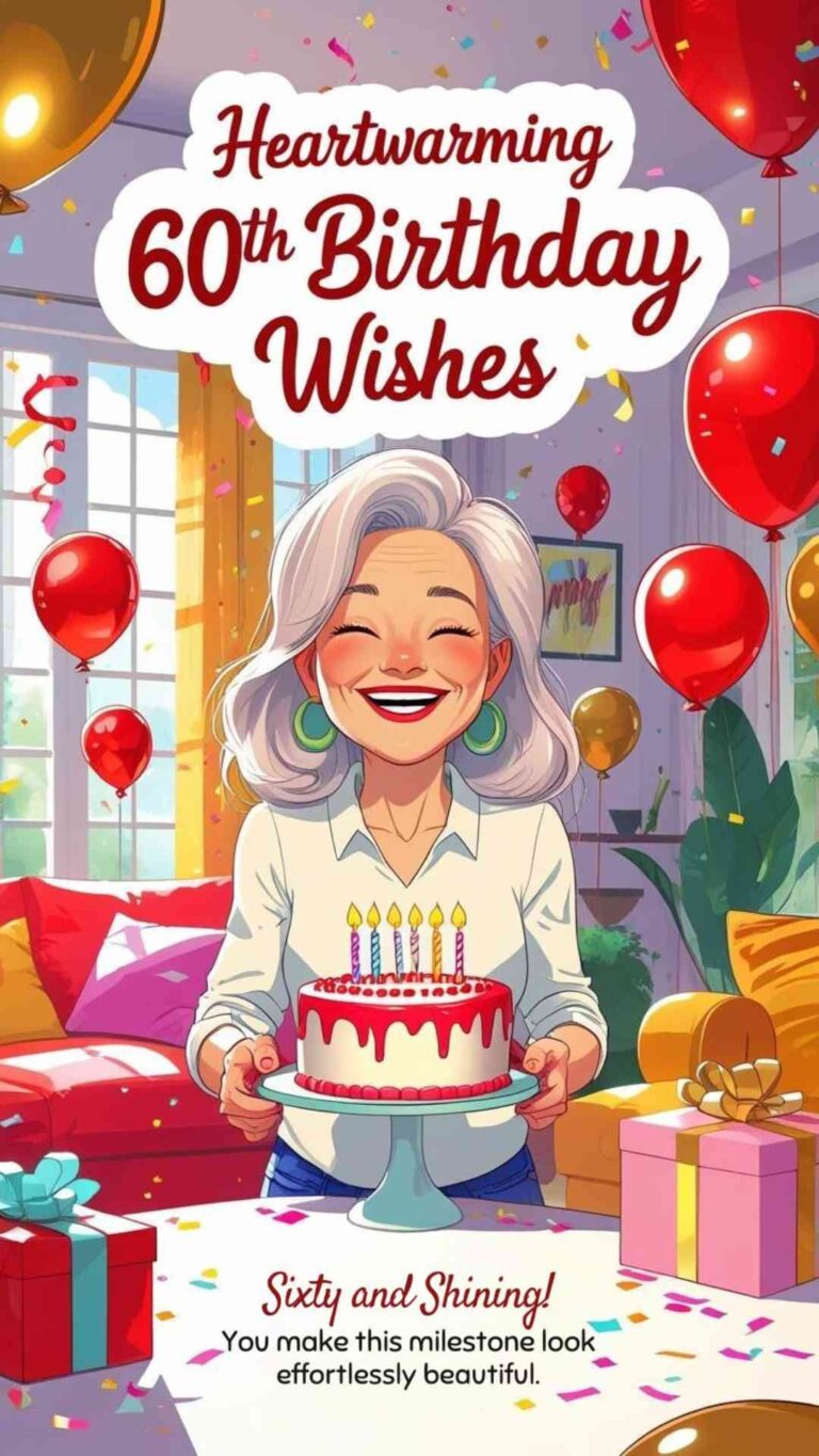 200+ Heartwarming & Funny 60th Birthday Wishes Wishesprovider — free download