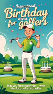 inspirational birthday wishes for golfers