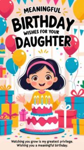 meaningful birthday wishes for your daughter