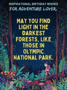 Inspirational Birthday Wishes for Adventure Lover