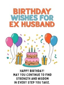birthday wishes for ex-husband